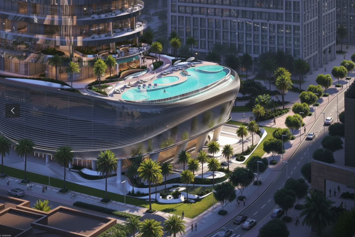 Piscine de luxe